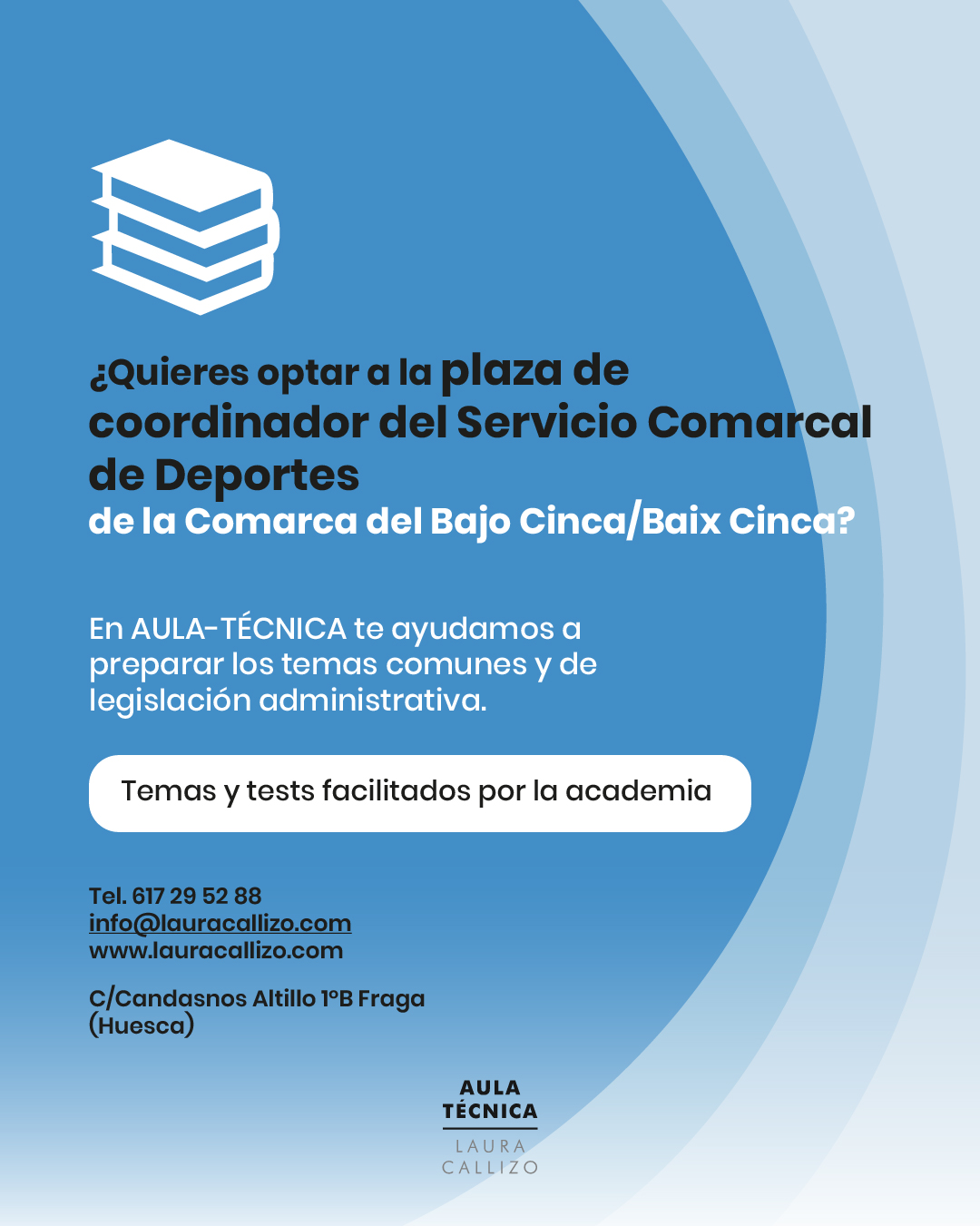 Bolsa de trabajo de Coordinador Servicio Comarcal Deportes